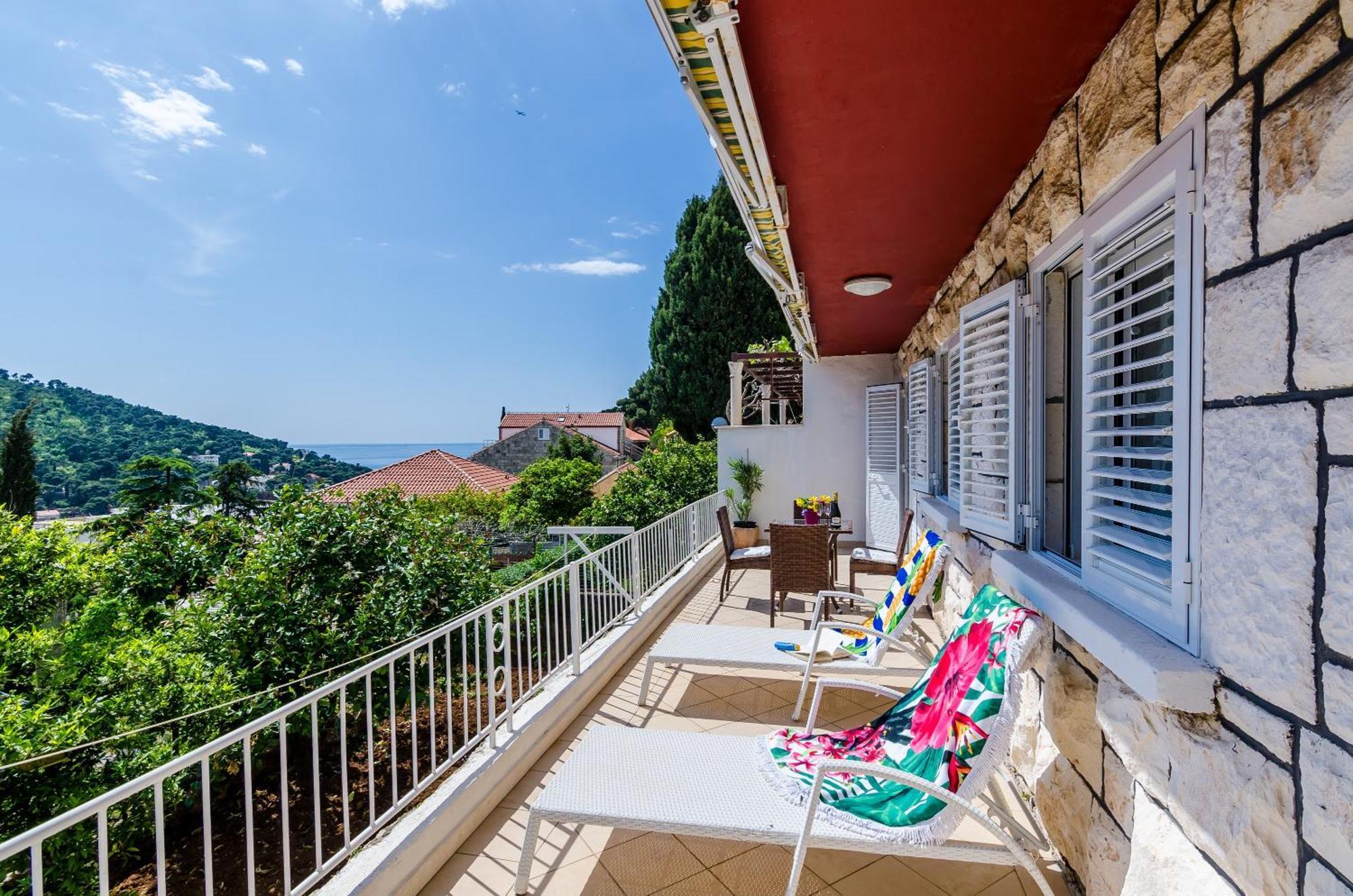 Beautiful Sea View Apartments Dubrovnik Exteriör bild